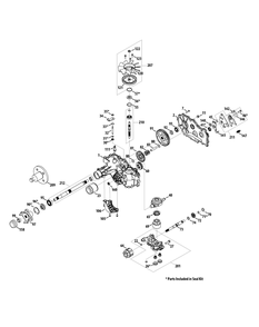 Transmission Rh 918-05005a Diagram and Parts List for Z-FORCES60 (17AI5GHD-17AI5GHD010)(2012) Cub Cadet Lawn Tractor